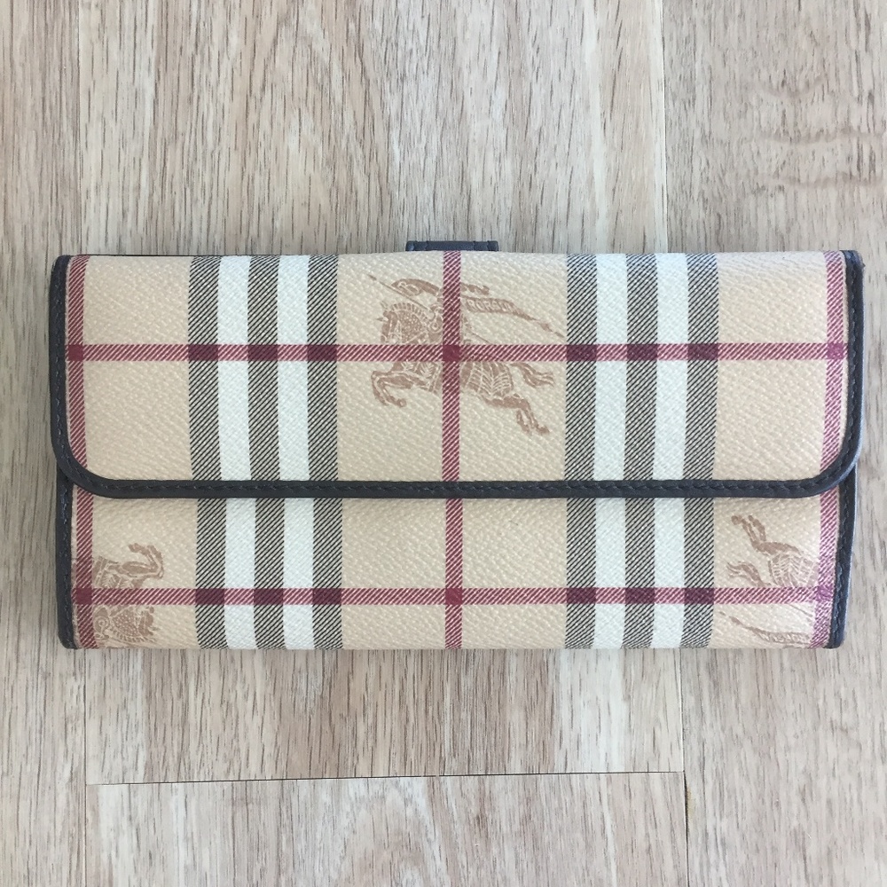 Burberry Haymarket Wallet